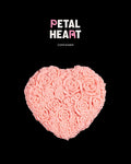 Rose Heart Trinket Box | 3D Printed Petal Texture Jewelry Box | Ring Box &amp; Keepsake Gift for Her
