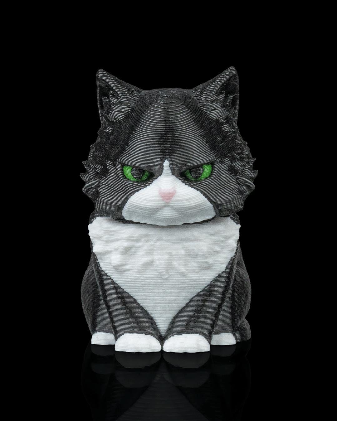 Cat Backpack Keychain | 3D Printed Cat Charm, Choose Your Breed