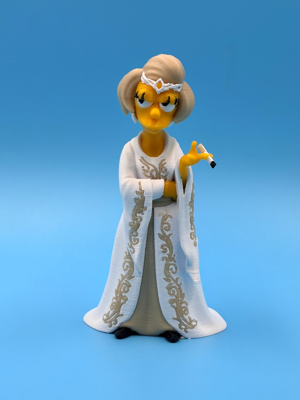 Shire Meets Springfield Figures | 3D Printed Fantasy Crossover Collectibles