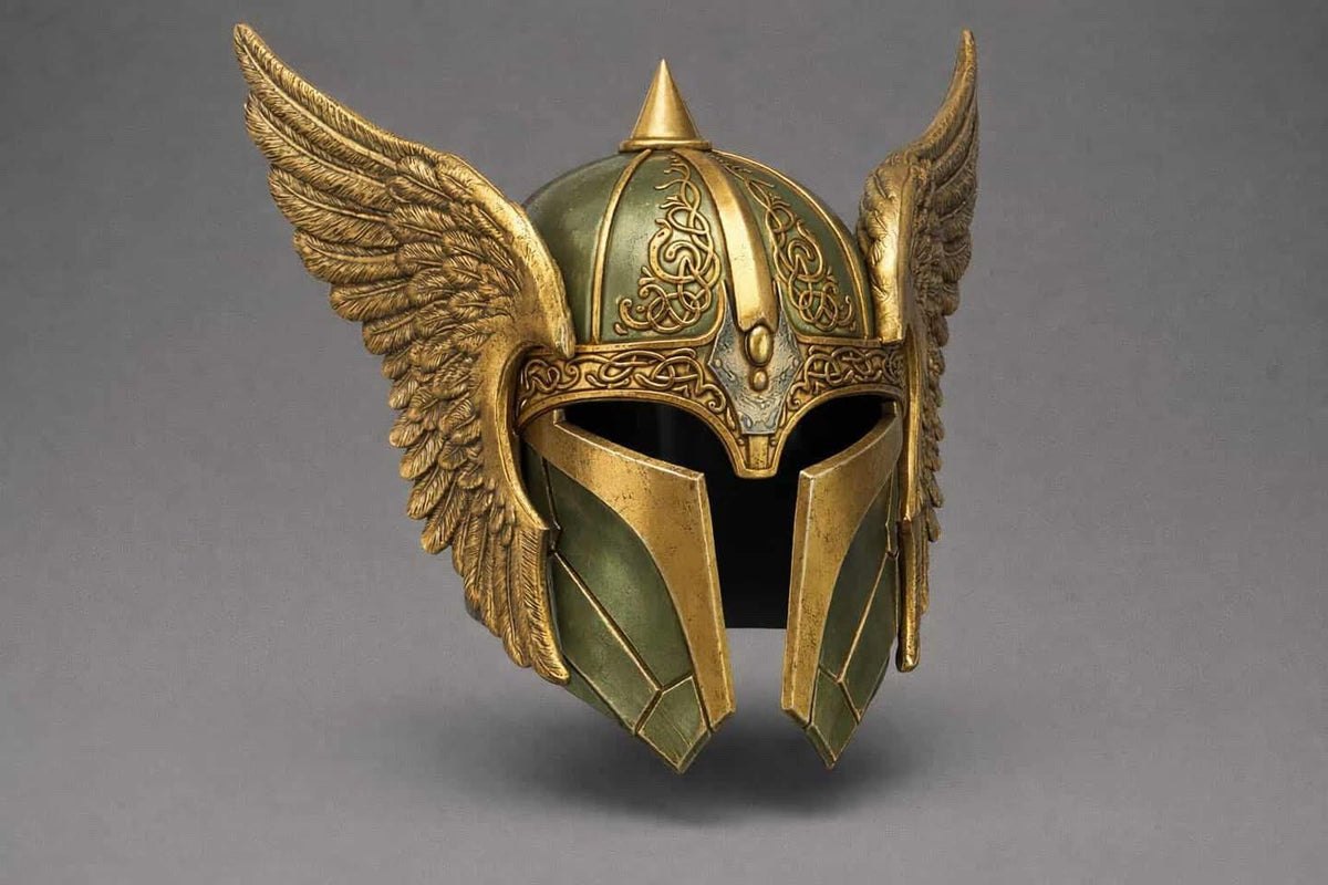 The DarksideWorkshop Valkyrie Mandolorian Helmet STL. This is a digital item not physical.