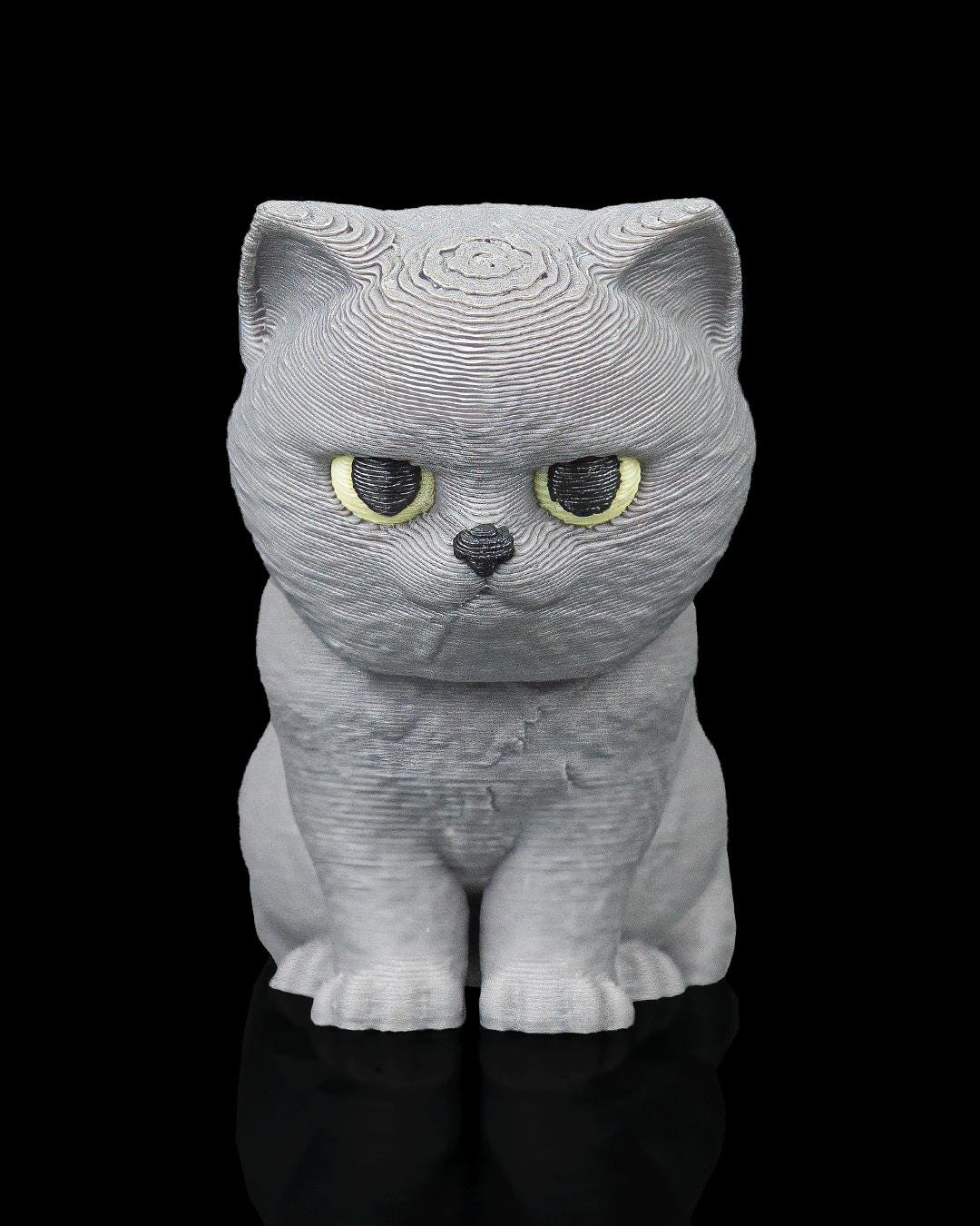 Cat Backpack Keychain | 3D Printed Cat Charm, Choose Your Breed