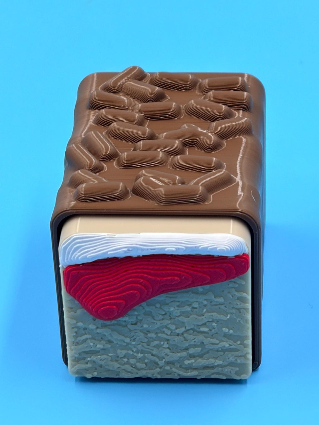 Mexican Candy Fidget Clicker | Chocolate Snack Cake Sensory Desk Toy | No Keychain