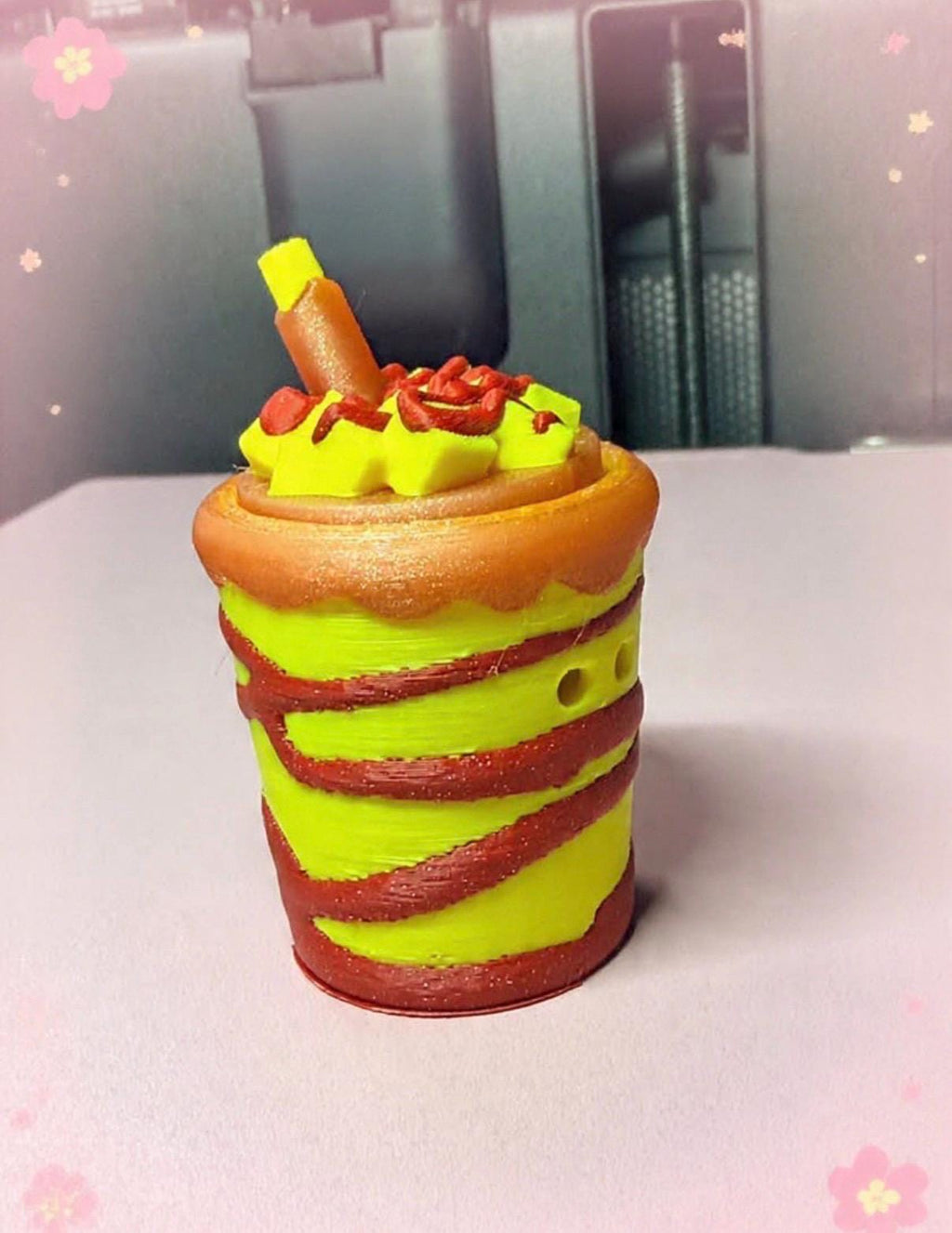 Mangonada Fidget Clicker | Mango Chamoy Paleta Desk Toy, Sweet Spicy Sensory Relief