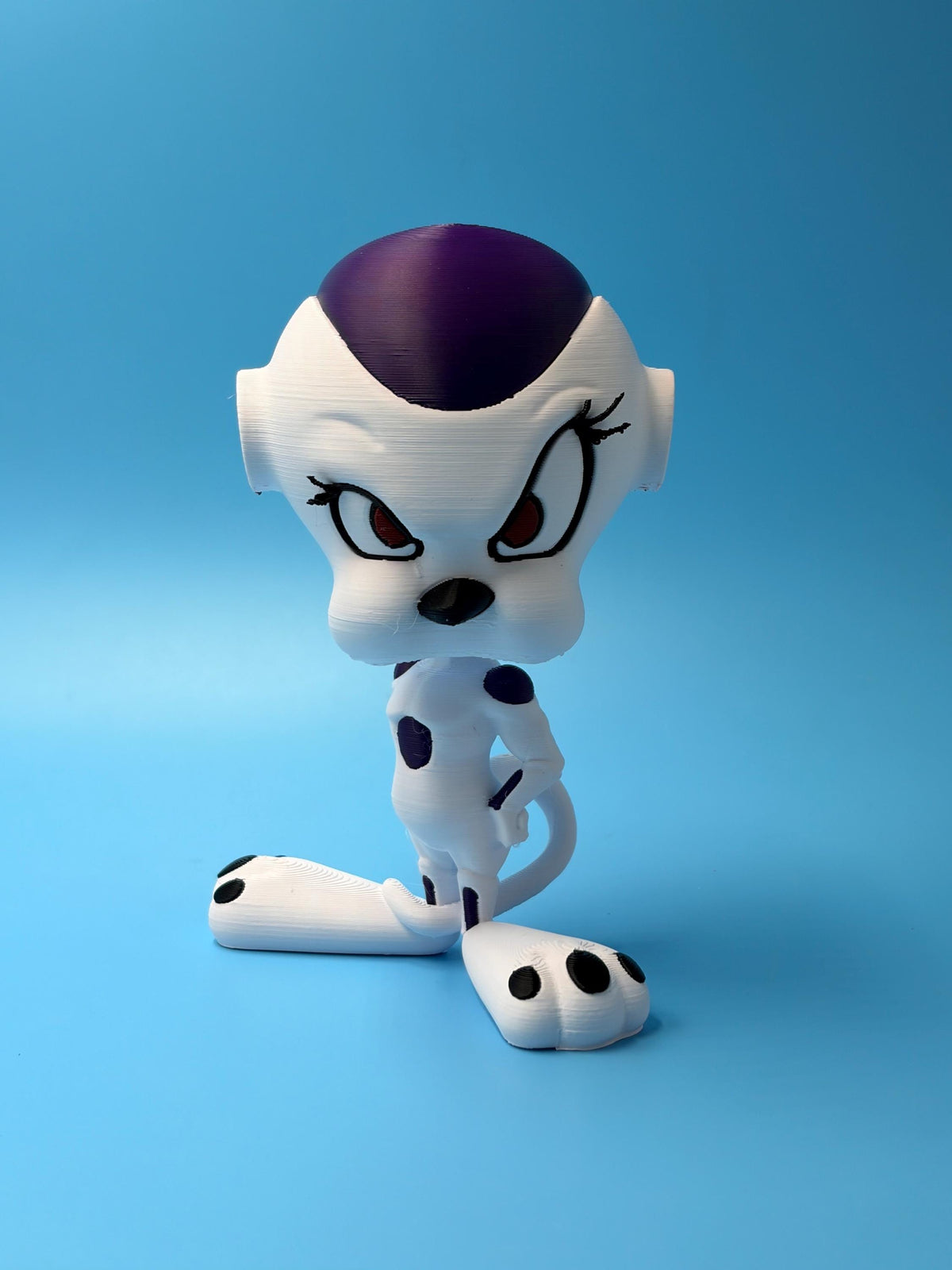 Nostalgic Cartoon Mashup Figures | Fan Art Collectibles | Anime x Classic Cartoon Crossover