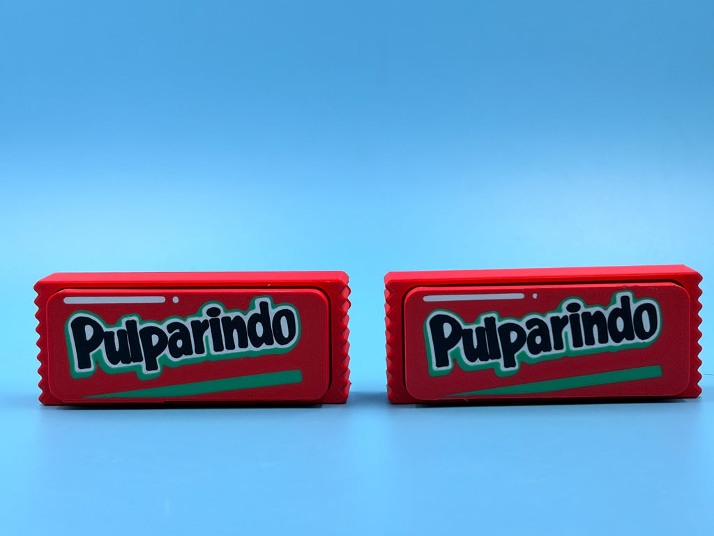 Pulparindo Inspired Mechanical Clicker 3D Printed Fidget Toy Desk Accessory | 2 pack | non Key-Chain