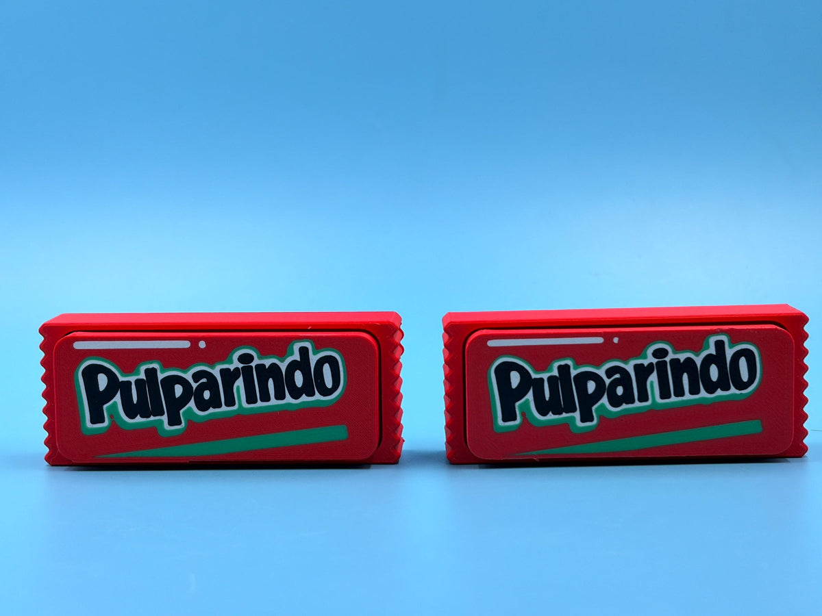 Pulparindo Inspired Mechanical Clicker 3D Printed Fidget Toy Desk Accessory | 2 pack | non Key-Chain