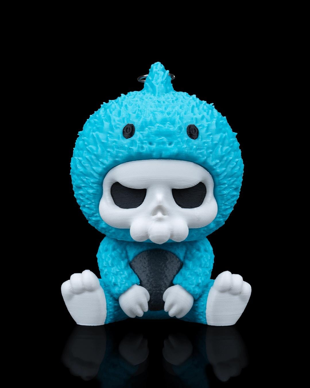 Skull Animal Costume Charms | Spooky Goth Designer Toys (Keychain/Figure)