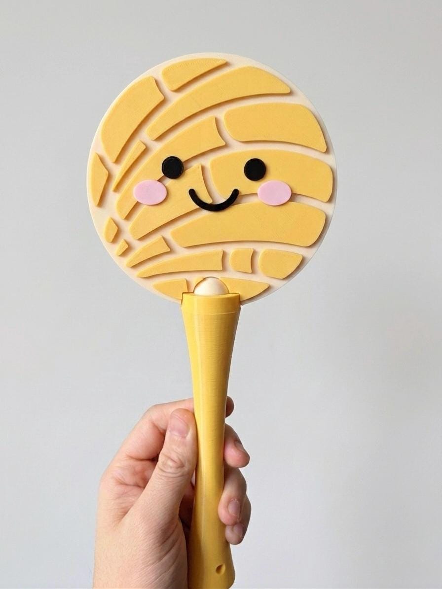 Cute Conchita Tap to Pay Wands | 4 Colors Available | Concha Pan Dulce Contactless Card Holder | Funny Mexican Tap to Pay Gift