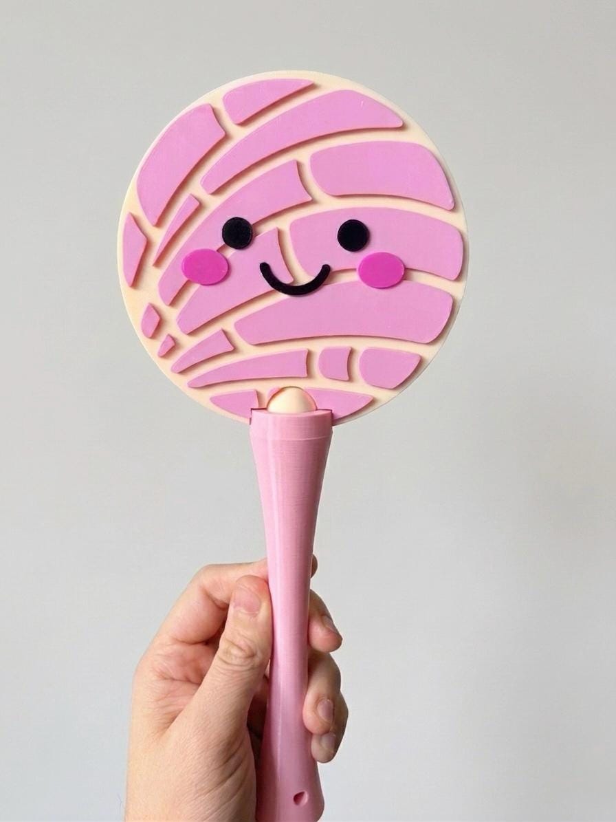 Cute Conchita Tap to Pay Wands | 4 Colors Available | Concha Pan Dulce Contactless Card Holder | Funny Mexican Tap to Pay Gift