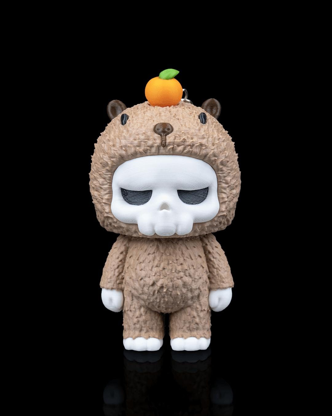 Skull Animal Costume Charms | Spooky Goth Designer Toys (Keychain/Figure)