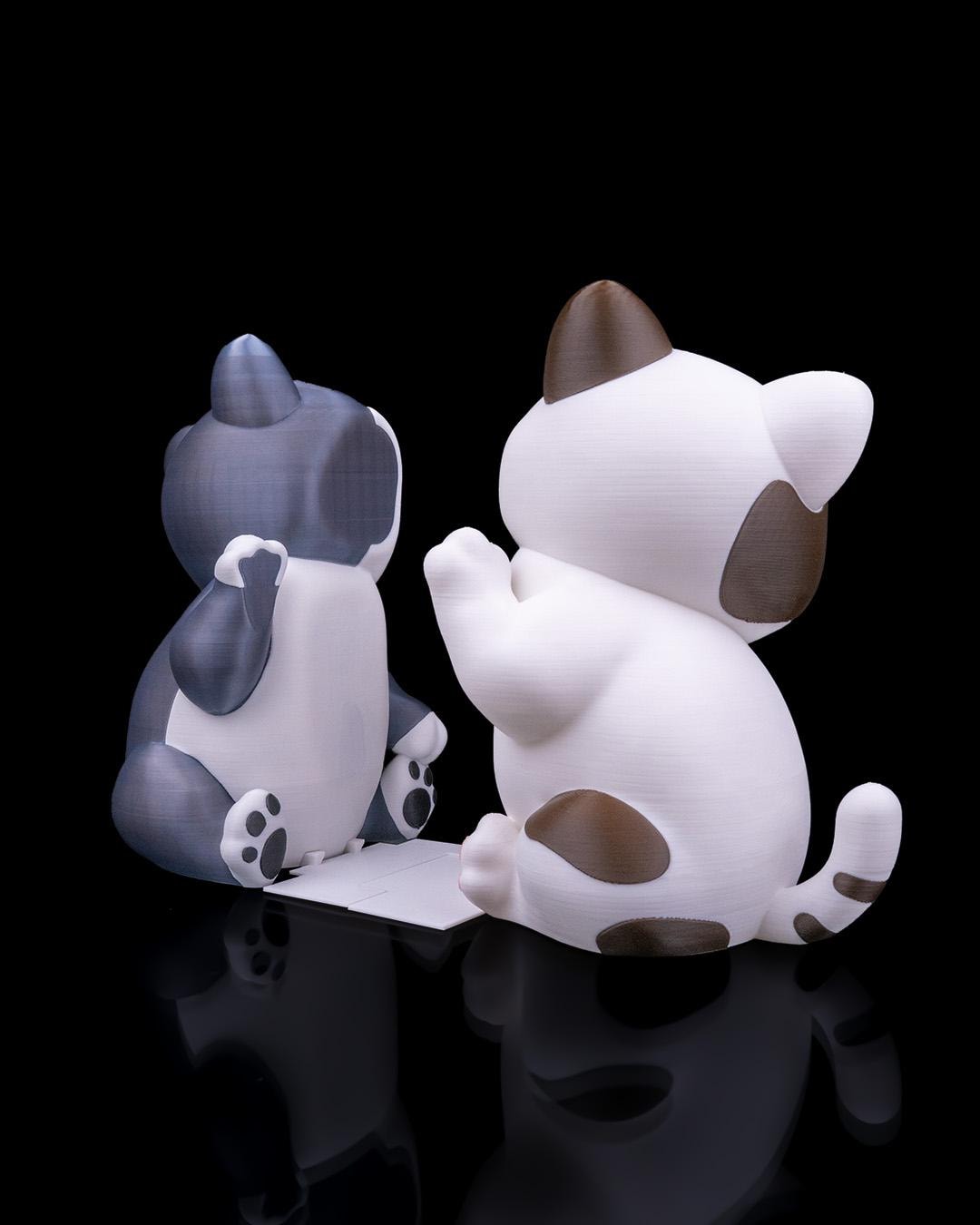 Cute Cat Bookends – Cozy Snuggles 19cm Book Holder, Desk Decor