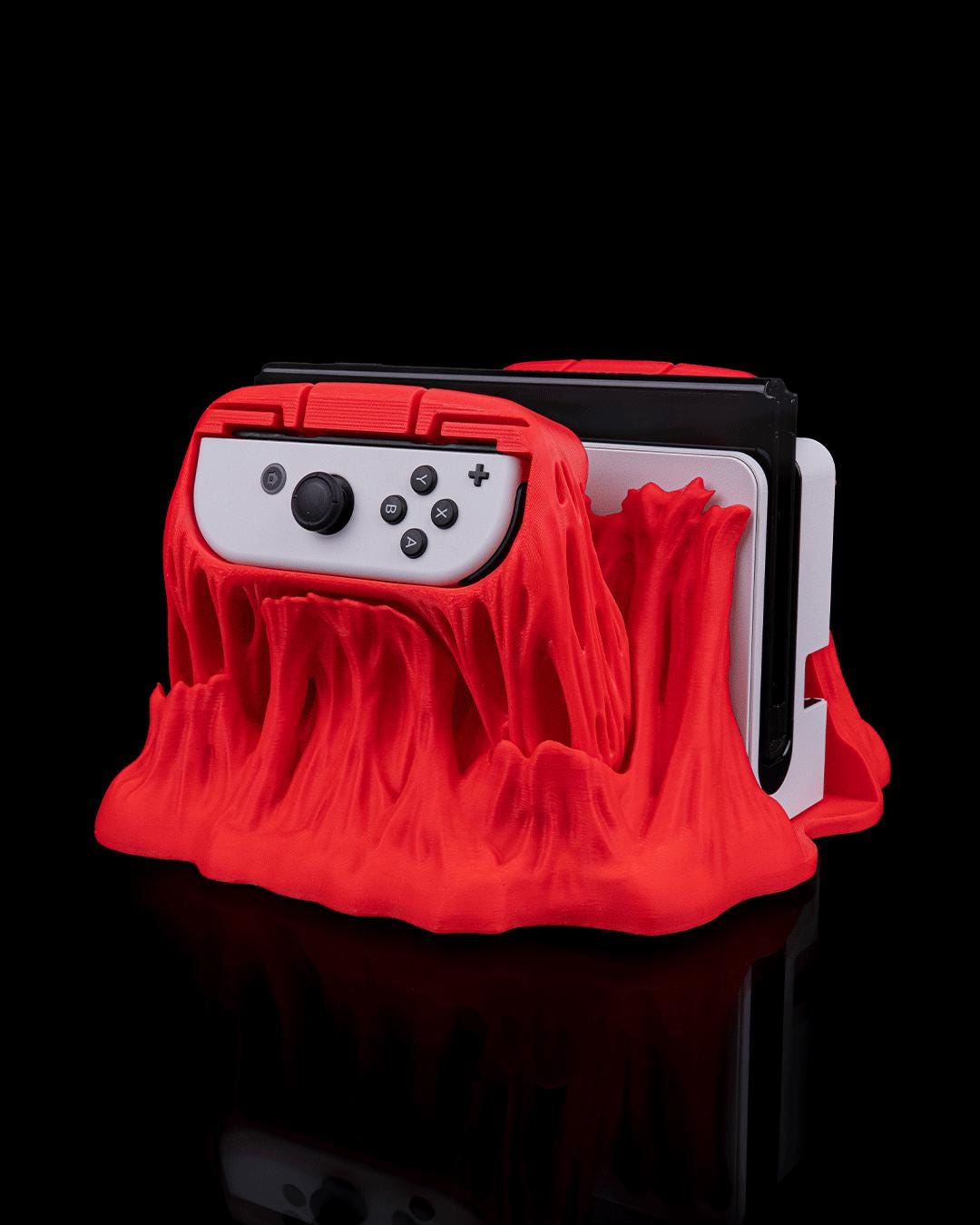 Chew It Nintendo Switch Dock Cover & Single Joy-Con Controller Holder – Textured Gaming Organizer