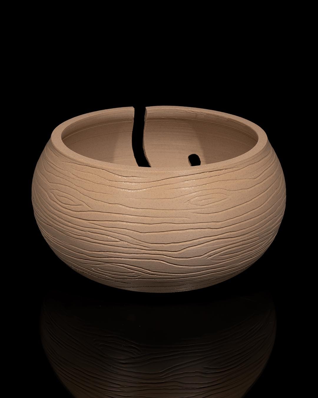 3D Printed Kit Yarn Bowl and Hook Case (Yarn Not Included)