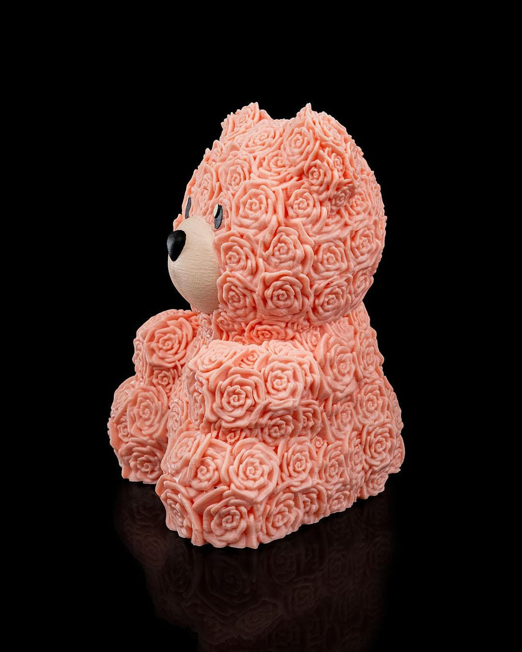 Floral Bear – Rose Bear Decorative Figure, Cute Home Décor
