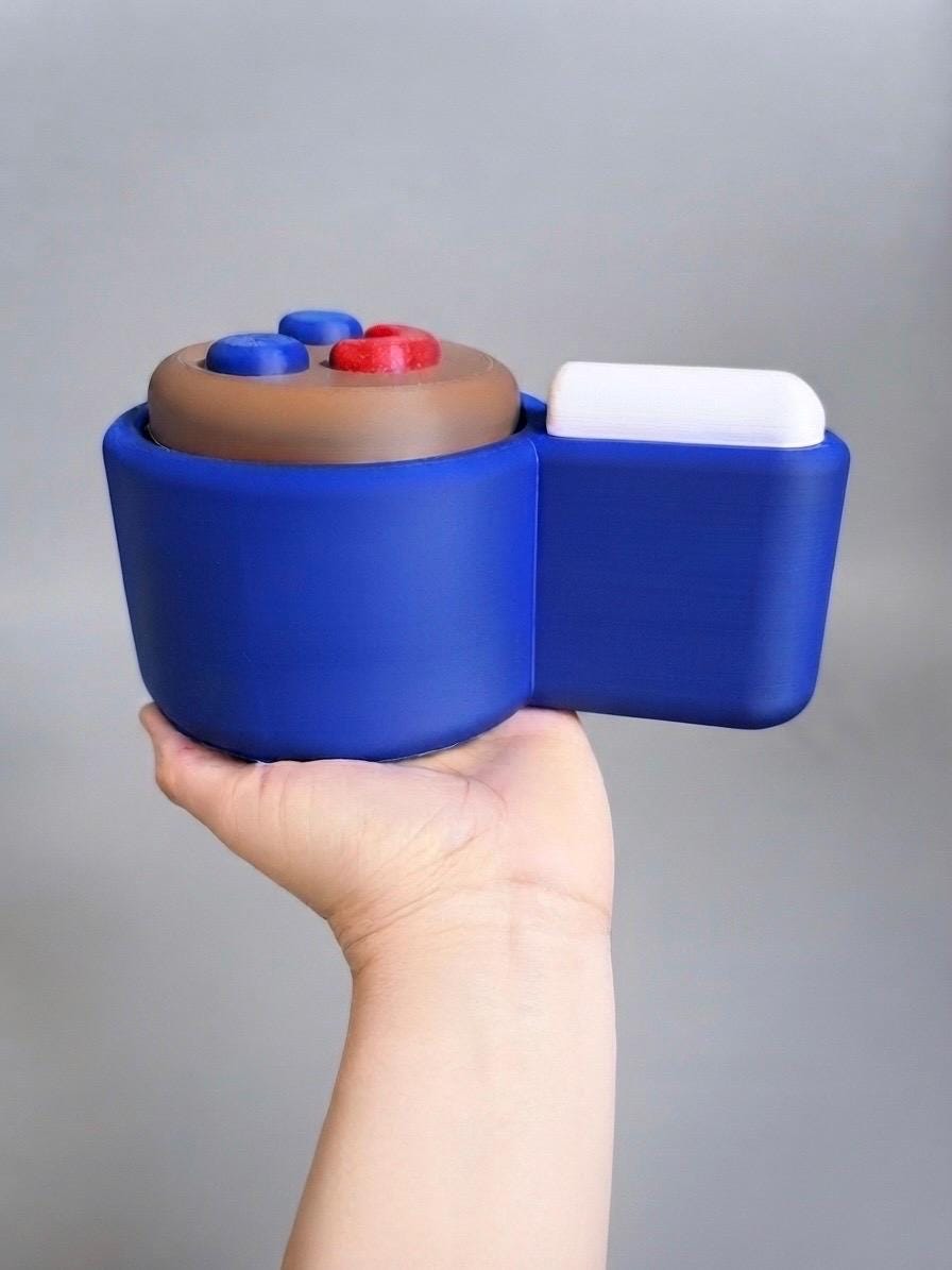 Giant Payasito Paleta Clicker | Jumbo Mexican Candy Fidget Button | Sensory Desk Toy | Dulcería Stress Relief | Latina Gift | 3D Printed