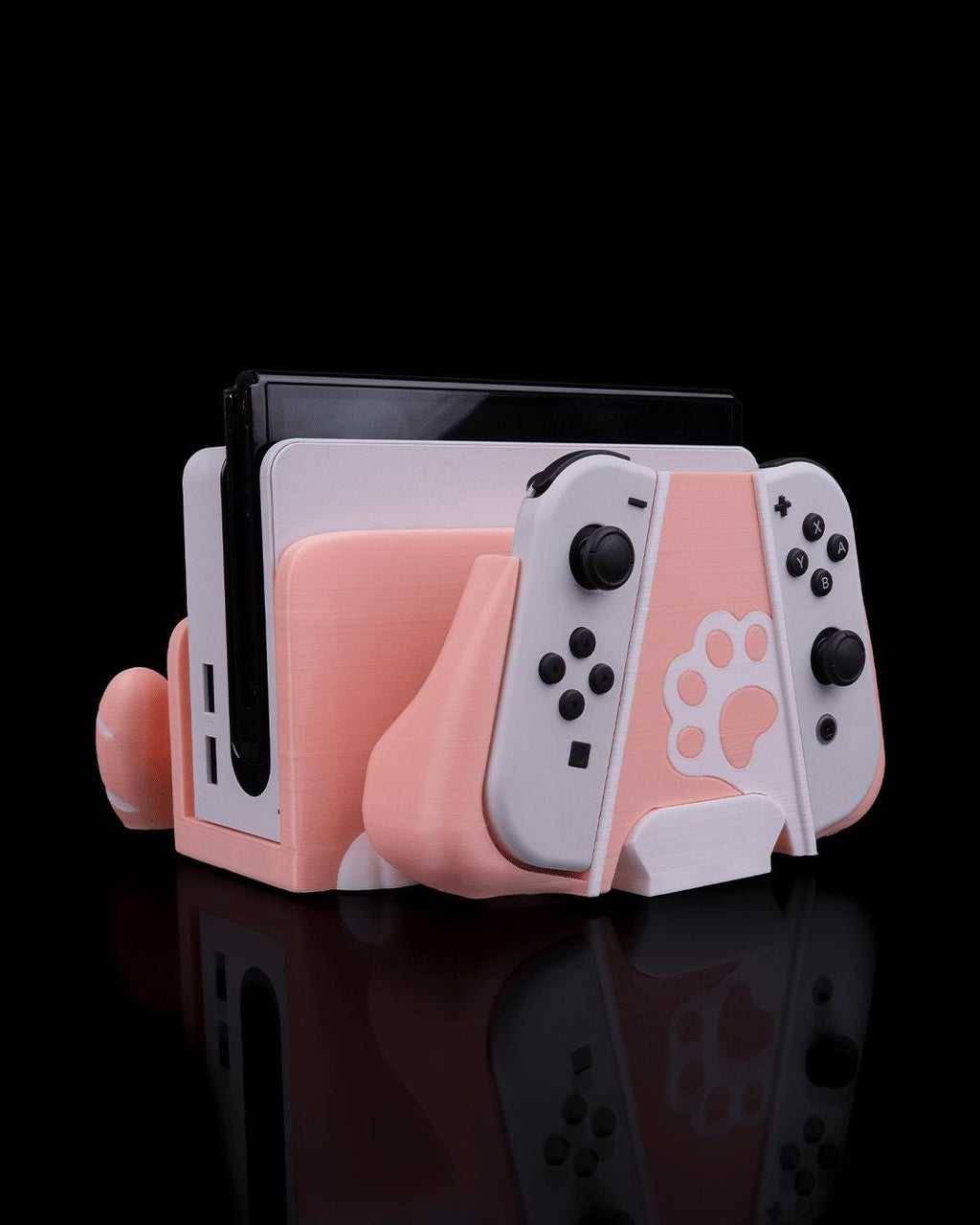 Kitty Loaf Nintendo Switch Dock Cover & Joy-Con Controller Holder – Gaming Organizer