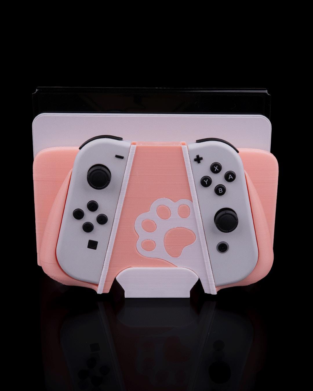 Kitty Loaf Nintendo Switch Dock Cover & Joy-Con Controller Holder – Gaming Organizer
