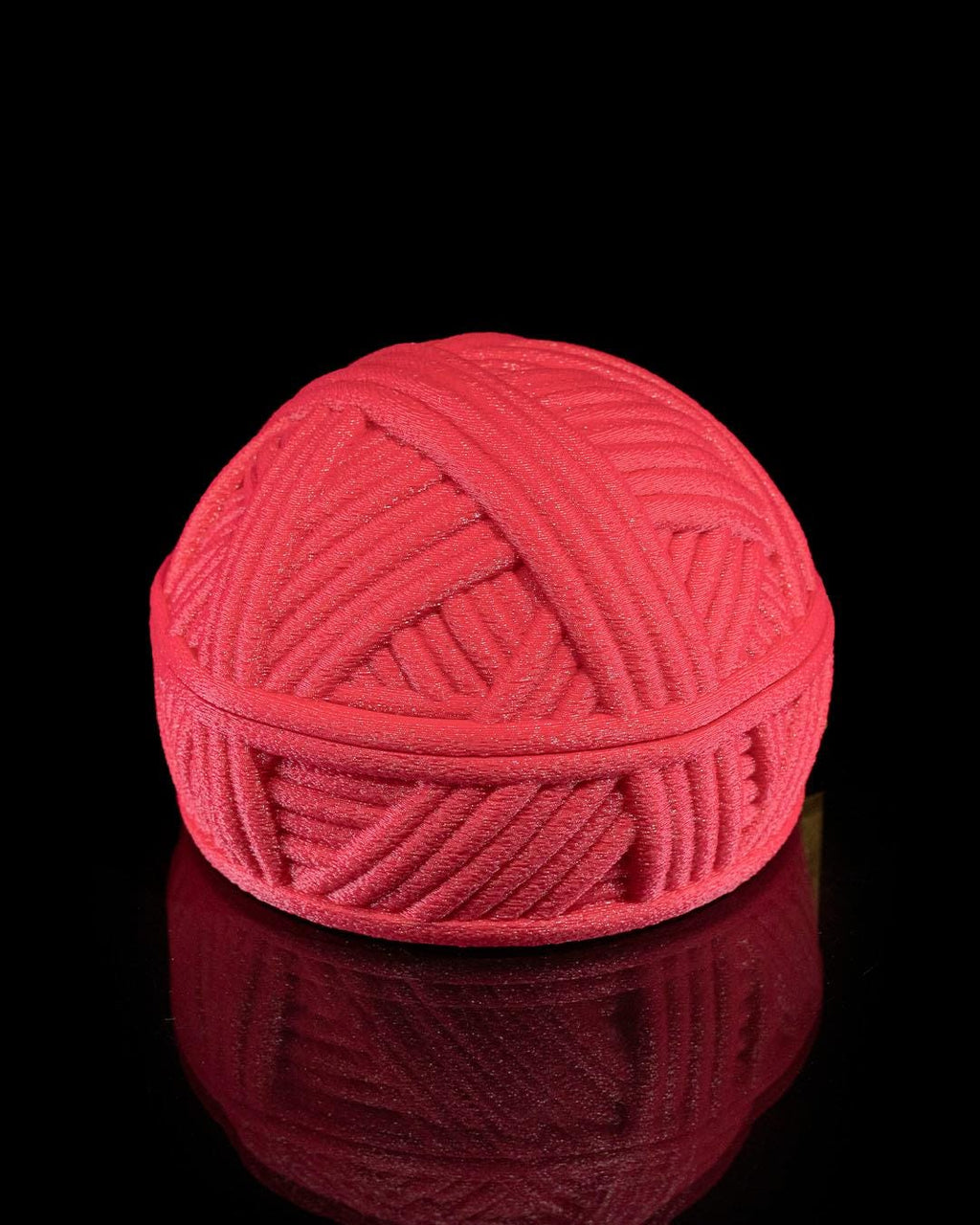 3D Printed Yarn Ball Tape Measure Rewinder – Knitting Measuring Tool (Tape not included)