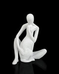 Best Friend Statue - Human & Dog 16cm Sculpture  - Pet Lover Gift
