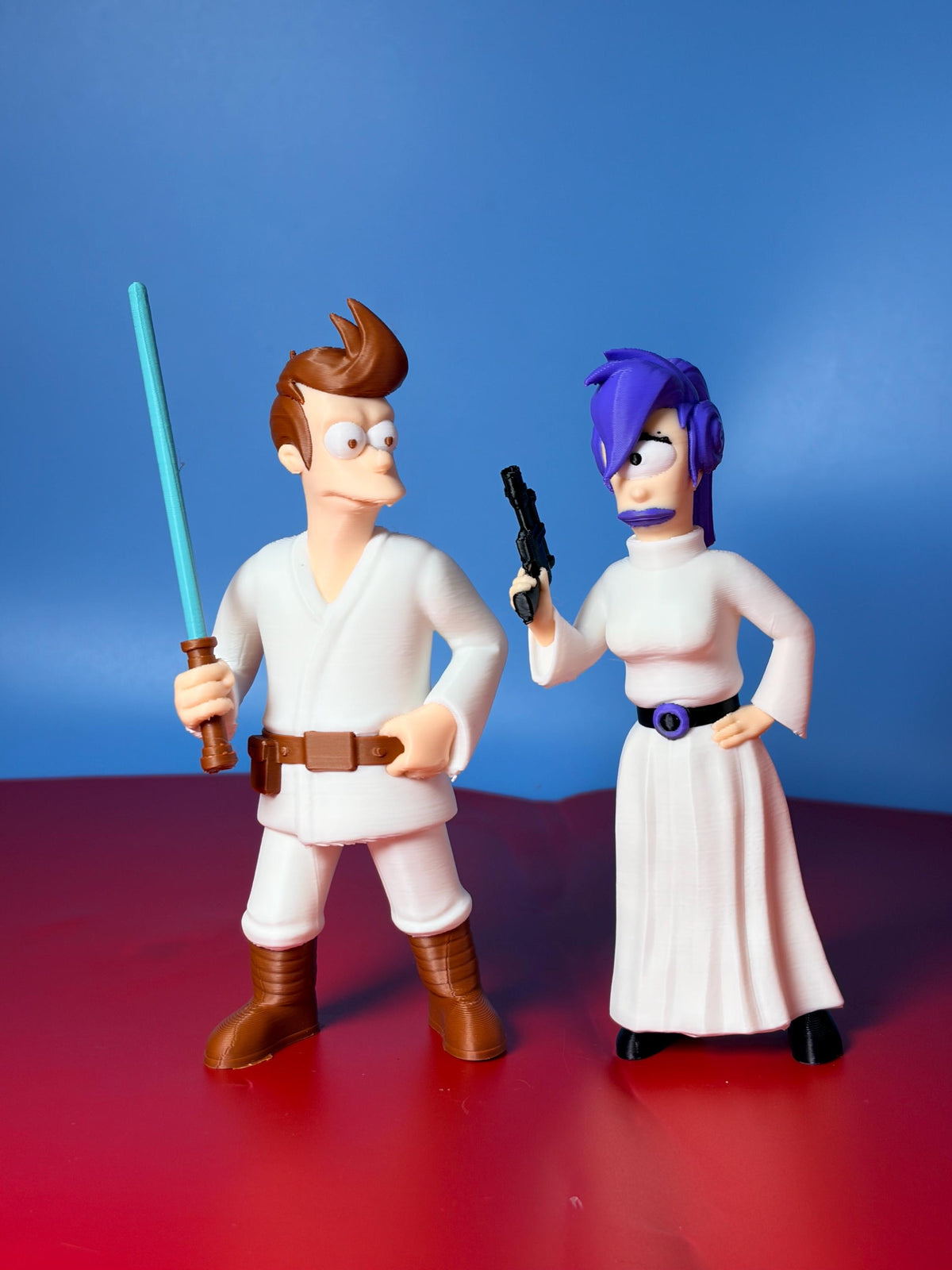 Star Wars x Futurama Mashup Figures | Pt 1 & Pt 2 | 3D Printed Fan Art Collectible